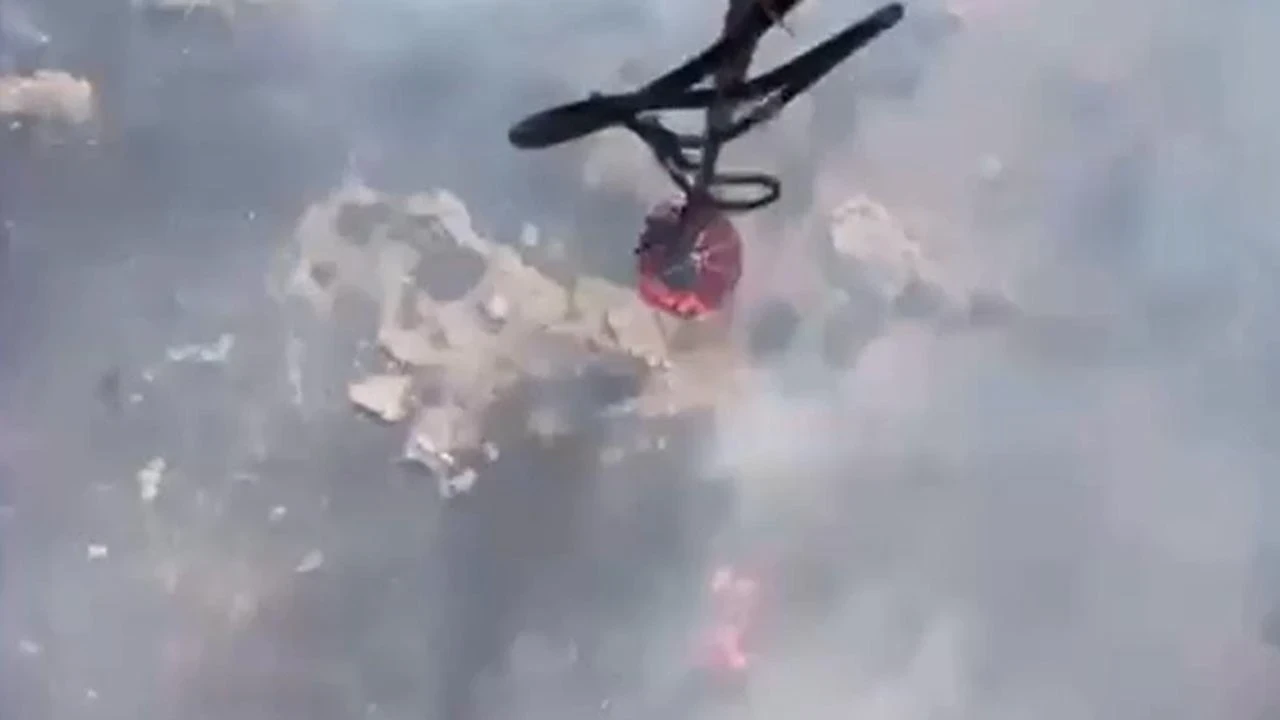 Kabus Geri Döndü, Balıkesir'de Orman Yangını