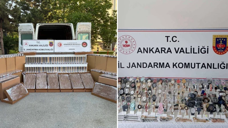 Ankara'daki kaçakçılık operasyonlarında 3 kişi yakalandı