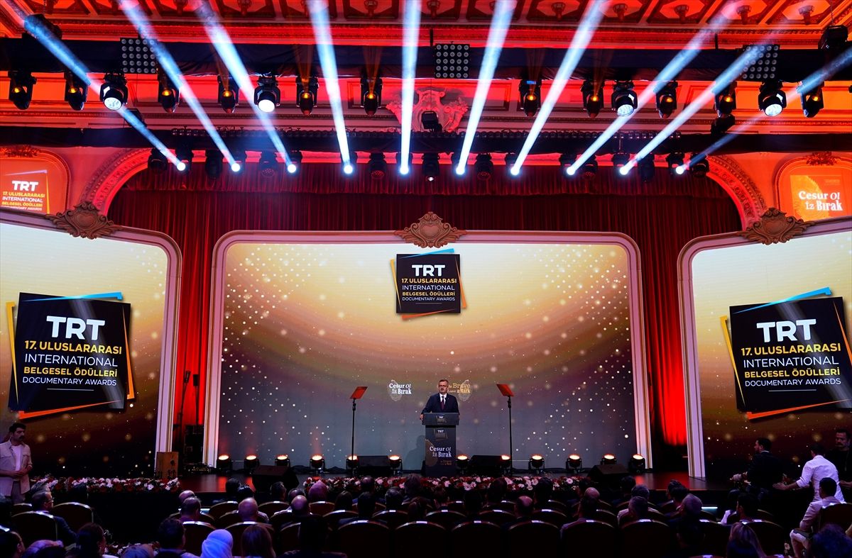 Cumhurbaşkanlığı İletişim Başkanı Duran, "TRT 17. Uluslararası Belgesel Ödülleri" törenine katıldı Açıklaması