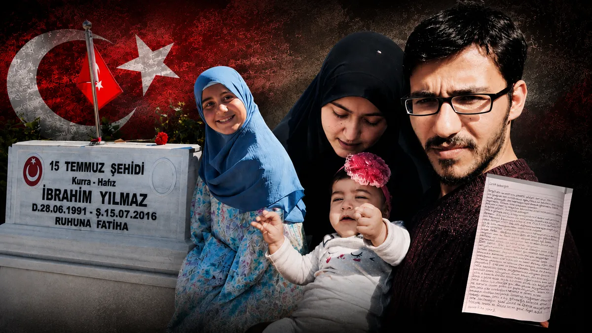 15 Temmuz şehidinin kızından yürek yakan mektup