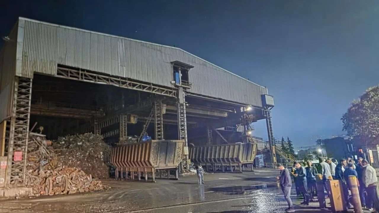 Samsun'da demir çelik fabrikasında iş kazası: 3 ölü