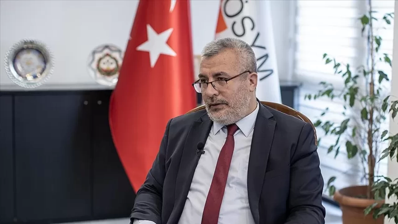 ÖSYM Başkanı Ersoy'dan YKS’ye giren adaylar için tebrik mesajı
