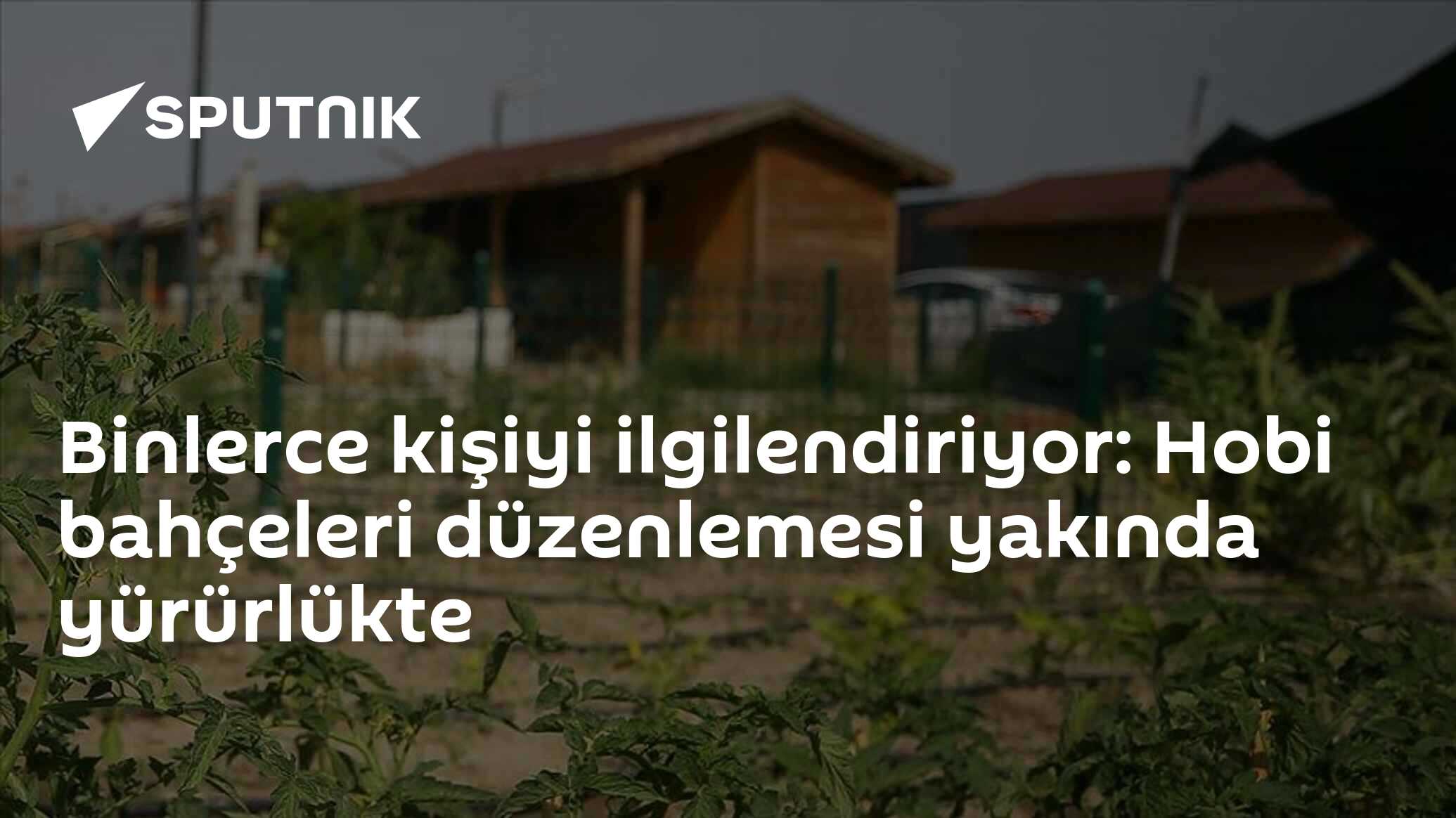 Binlerce kişiyi ilgilendiriyor: Hobi bahçeleri düzenlemesi yakında yürürlükte