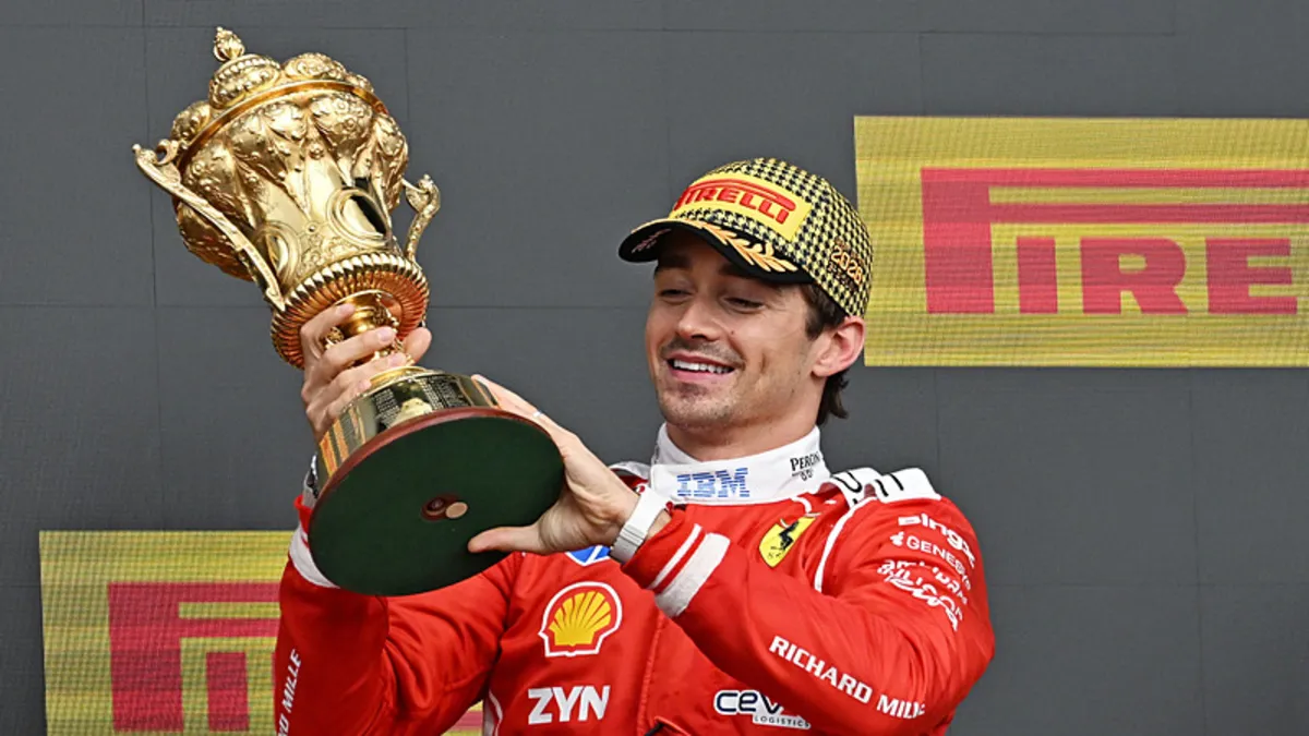 Büyük Britanya Grand Prix'sini Charles Leclerc kazandı!
