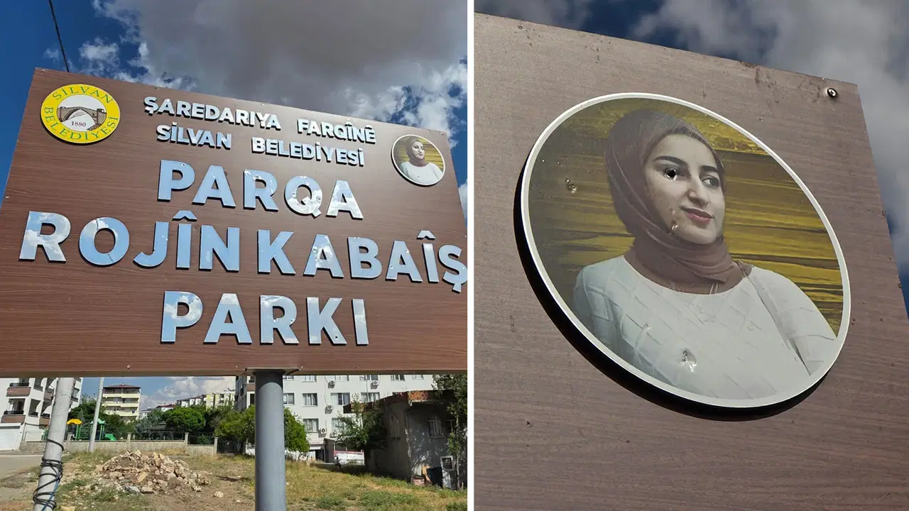 Silvan'da Rojin Kabaiş Parkı'na silahlı saldırı