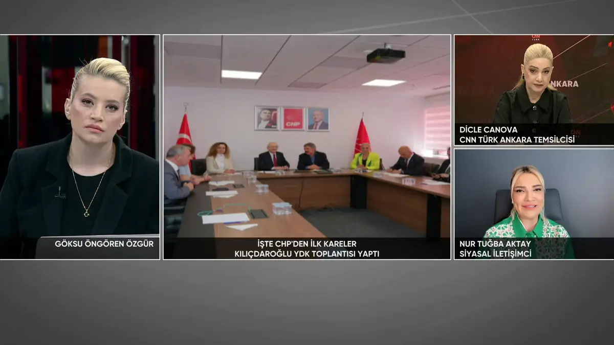 Dicle Canova anlattı: CHP grup toplantısı nasıl yapılacak?