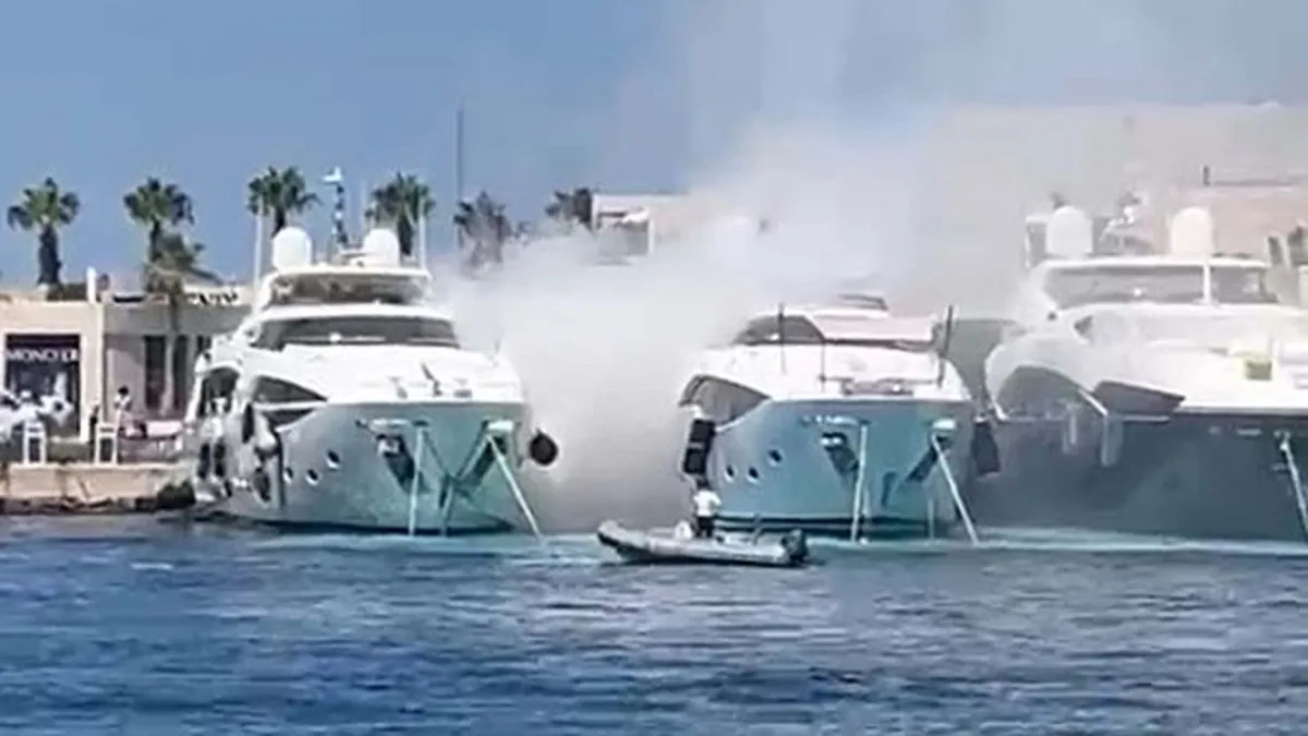 Bodrum'da botta korkutan patlama!