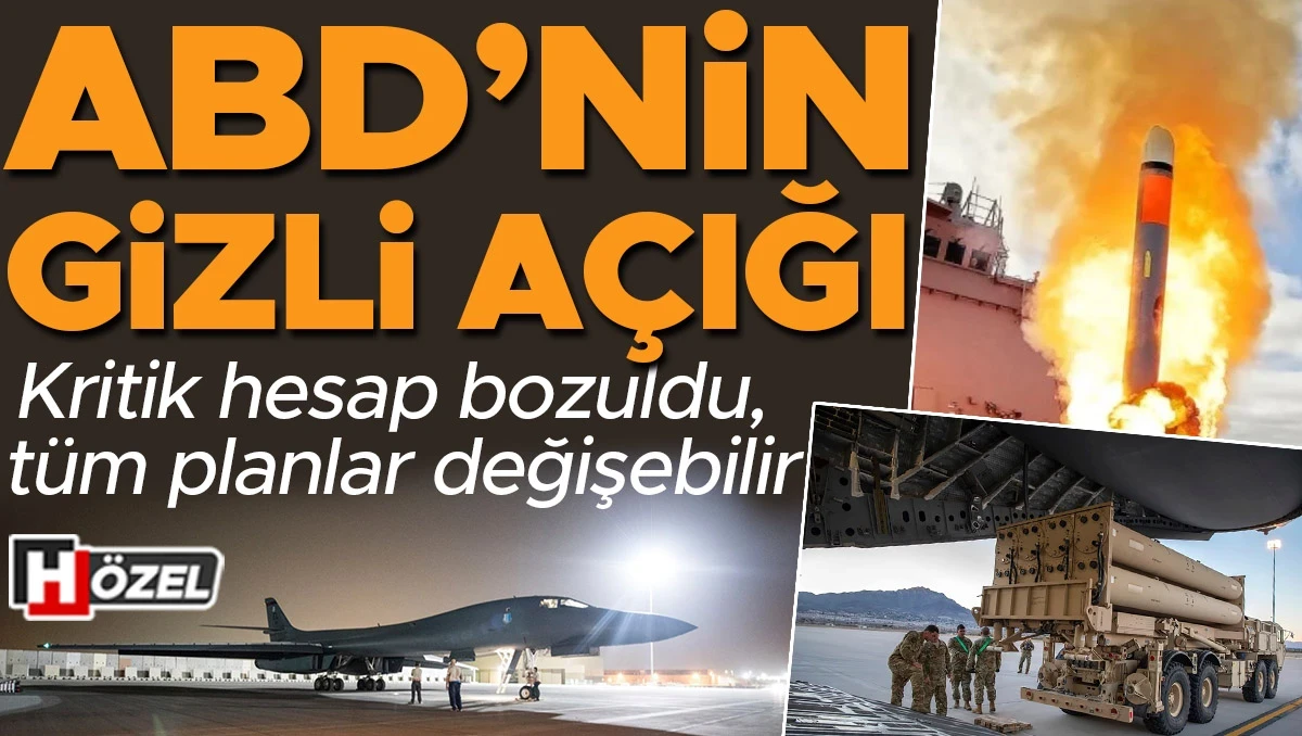 Pentagon’da alarm zilleri: ABD’nin gizli açığı ortaya çıktı! Kritik hesap bozuldu, tüm planlar değişebilir