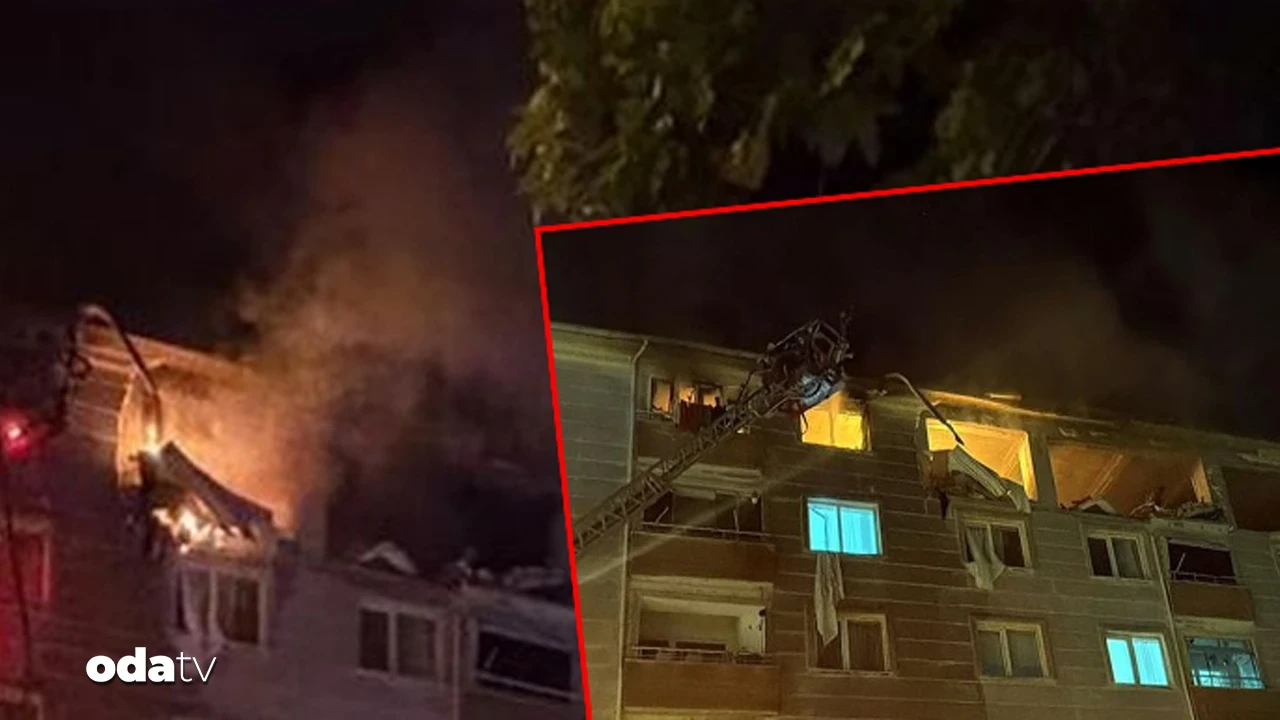 Tekirdağ'da gece yarısı apartmanda patlama... Ölü ve yaralılar var