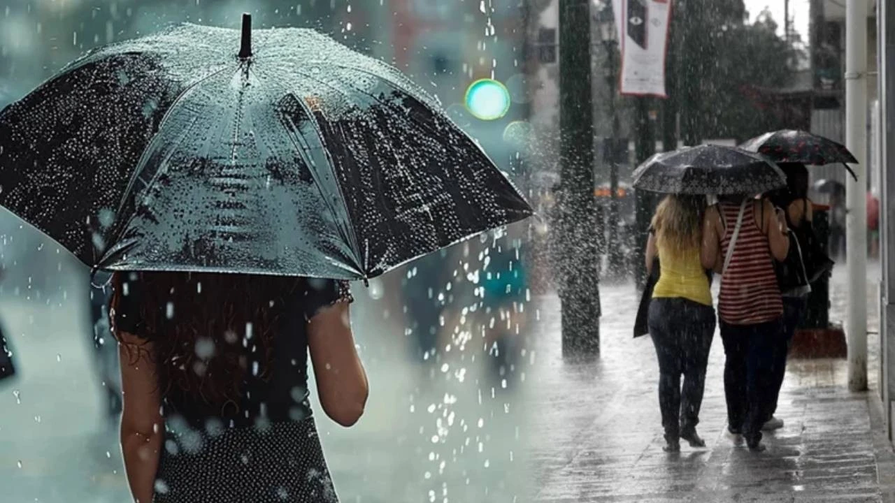 Meteoroloji'den çok sayıda il için saatli uyarı: Gök gürültülü sağanak yağış bekleniyor