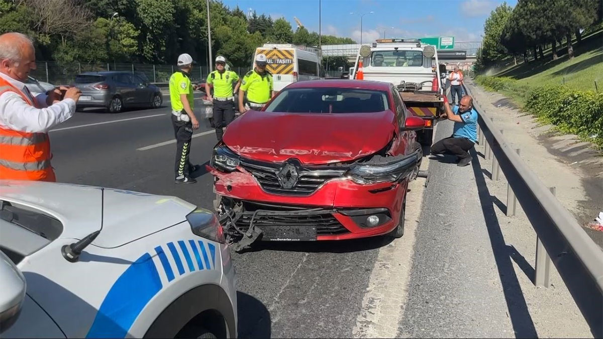FSM Köprüsü'nde feci kaza!
