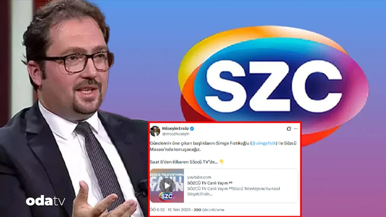 15 Temmuz'un yıldönümünde Sözcü TV'den manidar konuk: FETÖ avukatı Ersöz