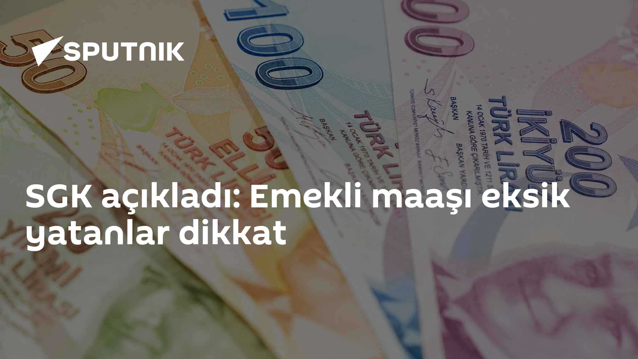 SGK açıkladı: Emekli maaşı eksik yatanlar dikkat