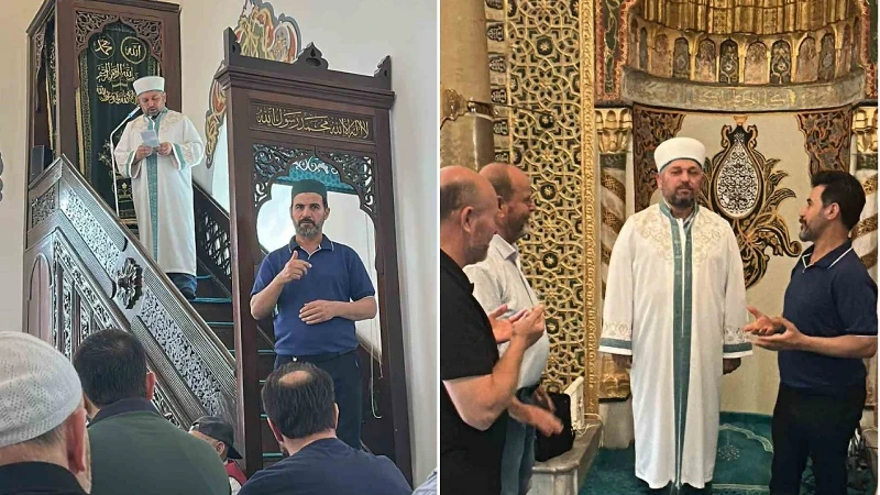 Cuma hutbesine işaret dili desteği