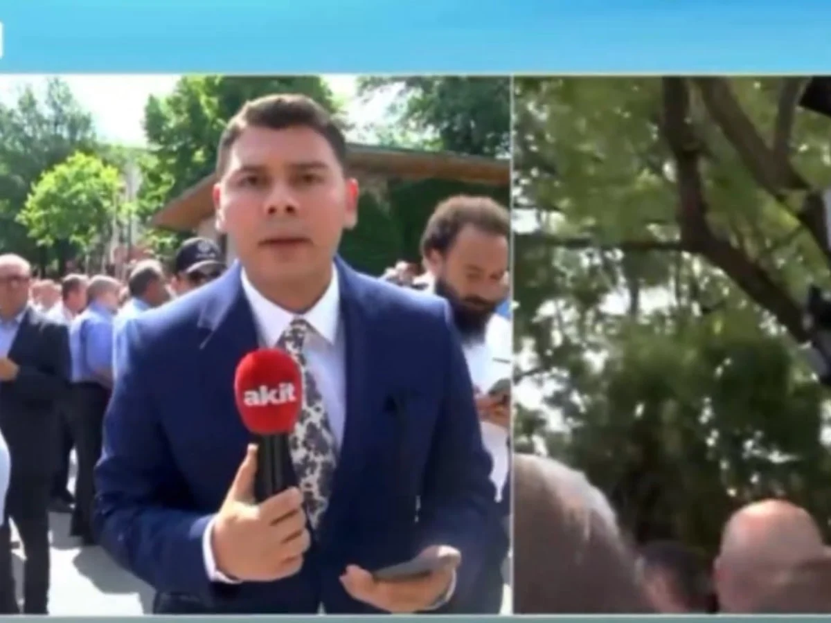 TBMM'de Özgür Özel destekçileri AKİT TV muhabirine saldırdı