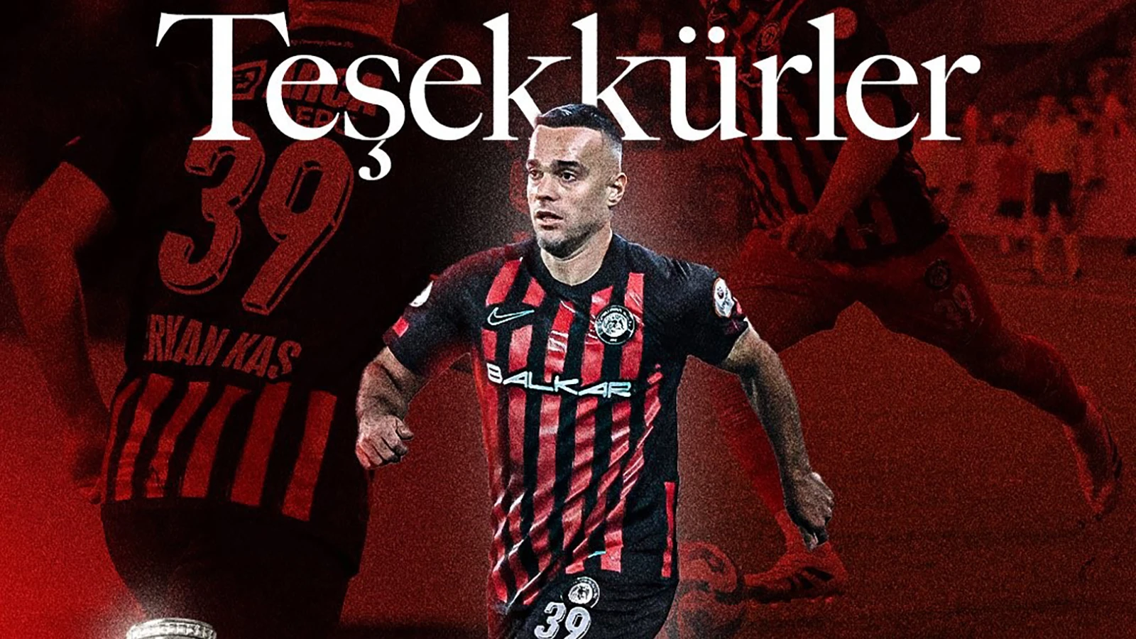 Çorum FK, Erkan Kaş'a veda etti