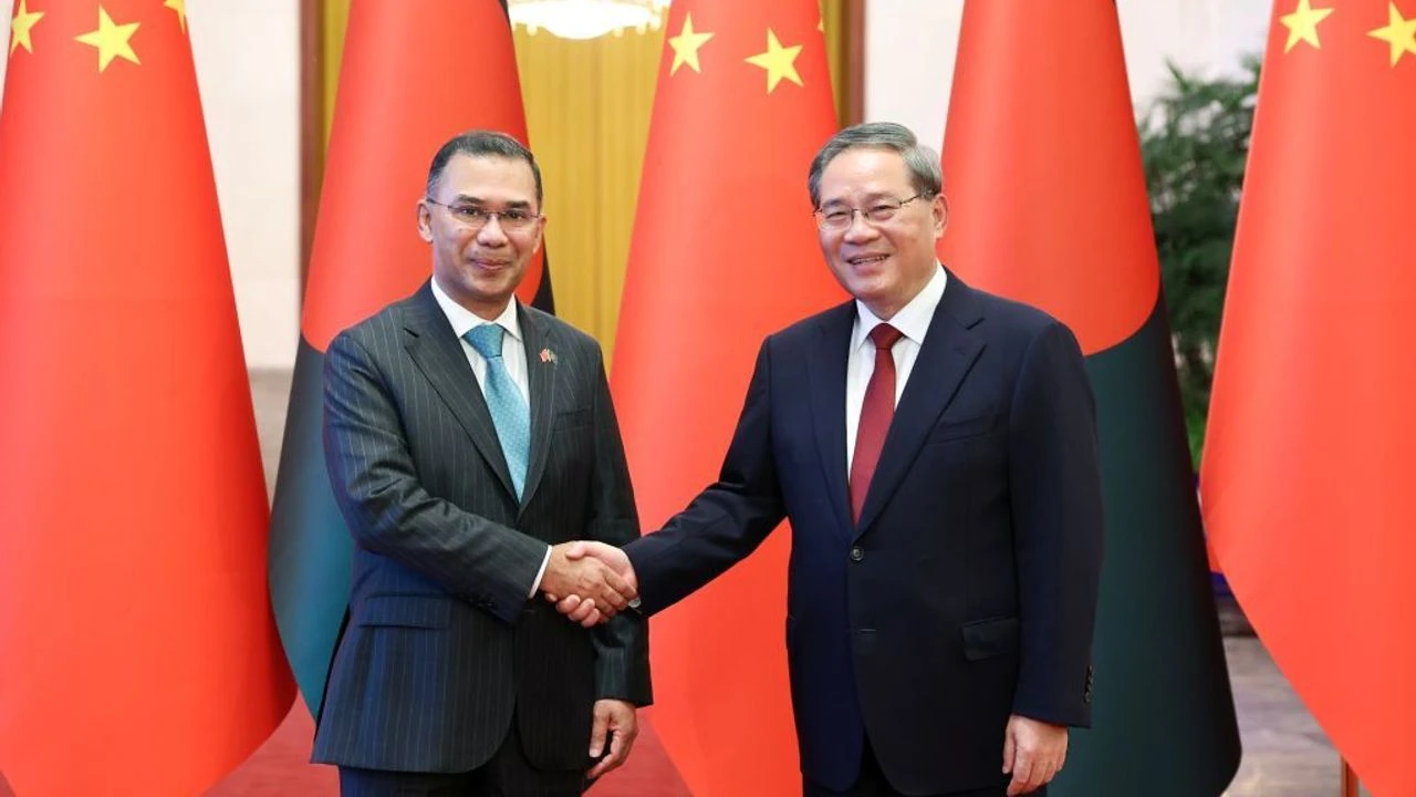 Li Qiang: Çin-Bangladeş ilişkilerini daha da ileri taşıyacağız