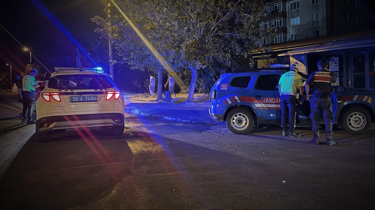 Tekirdağ'da geceyi hareketlendiren takip: Kaçışın sonu ağır bilanço ile bitti