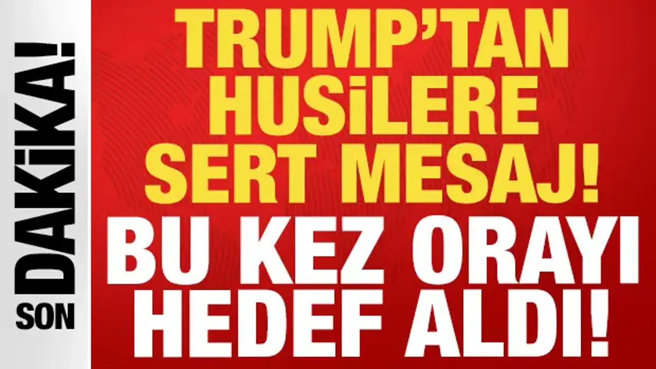 ABD Başkanı Trump'tan son dakika İran açıklaması!