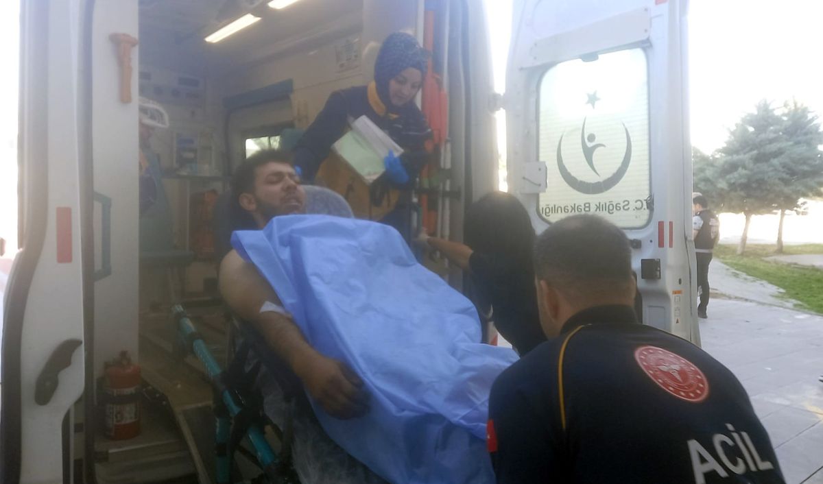 Aksaray'da TIR'ın yakıt deposu tamir edilirken patlama: 1 yaralı