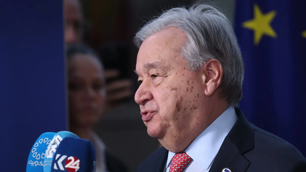 Guterres 17 yıl sonra Suriye'de! Şam'da tarihi ziyaret
