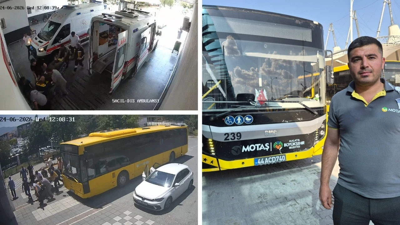 Otobüste kalbi duran yolcuyu, şoför hastaneye yetiştirdi