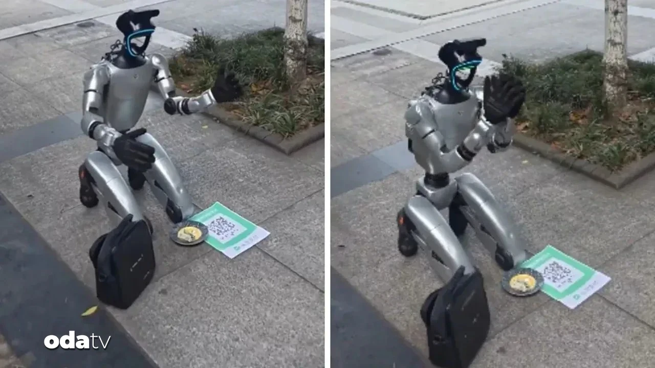 Dilenci robot şaşkına çevirdi: 'Lütfen elektrik faturamı ödeyin'