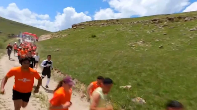 Erzurum dağlarında FPV dron destekli nefes kesen 'PalanExtreme' heyecanı