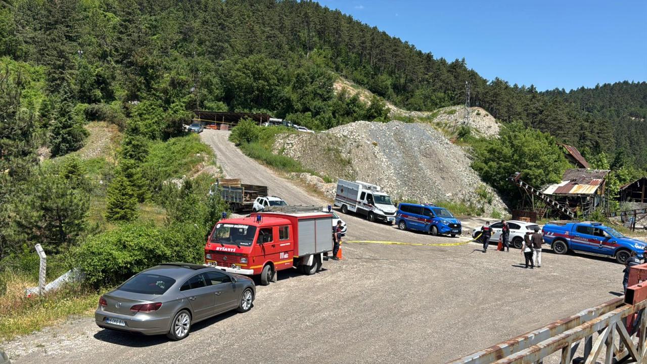 Bolu'da maden ocağında göçük