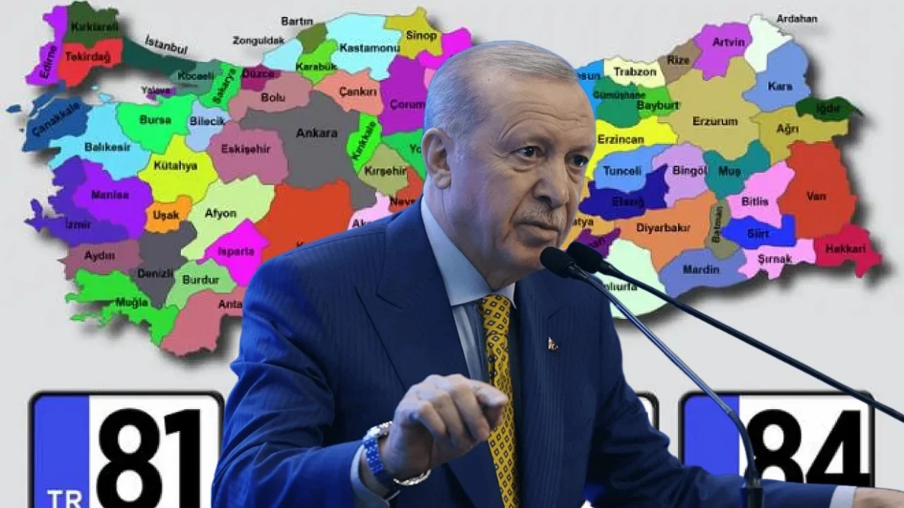 25 yeni il geliyor! Aynı isimde 2 il olacak: Hiç kimse 100 numaralı plakayı istemiyor!