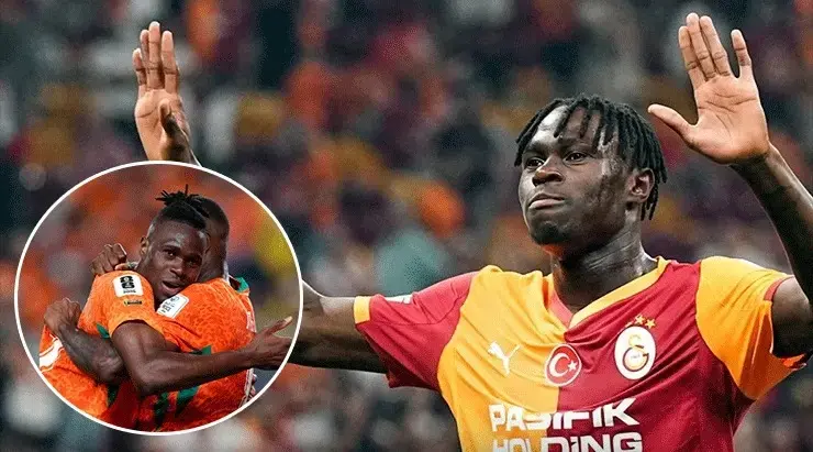 Galatasaray'a Wilfried Singo piyangosu! Dünya Kupası'nda dikkat çekmişti