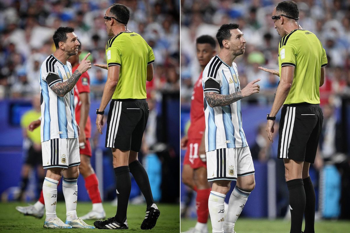 Messi, Portekizli hakeme ayar verdi: Benimle saygılı konuş