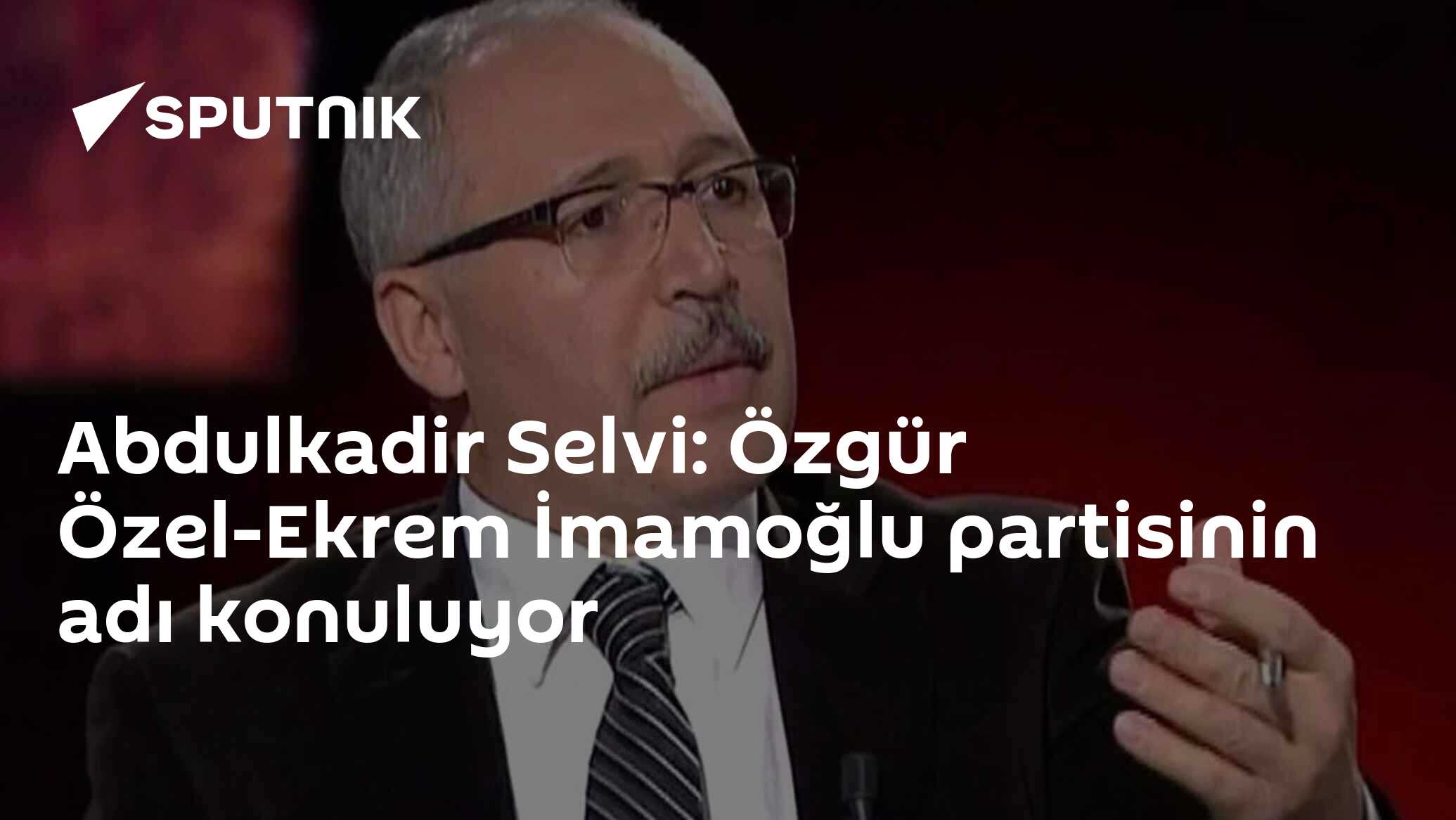 Abdulkadir Selvi: Özgür Özel-Ekrem İmamoğlu partisinin adı konuluyor