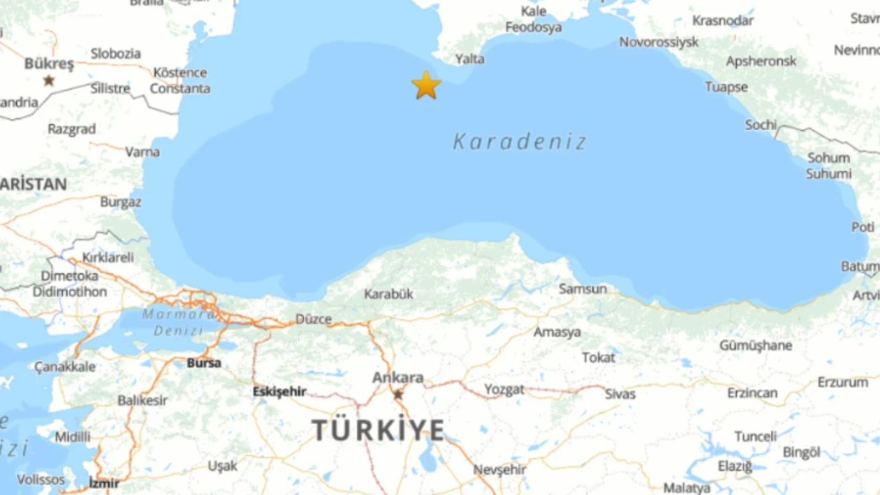 AFAD: Karadeniz'de 4 büyüklüğünde deprem