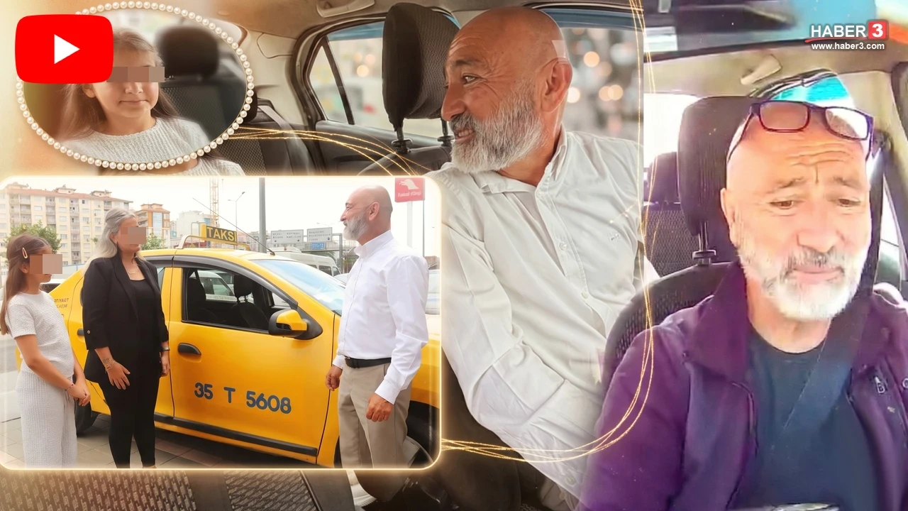 Taksi şoförünün dikkati 10 yaşındaki minik kızın hayatını kurtardı