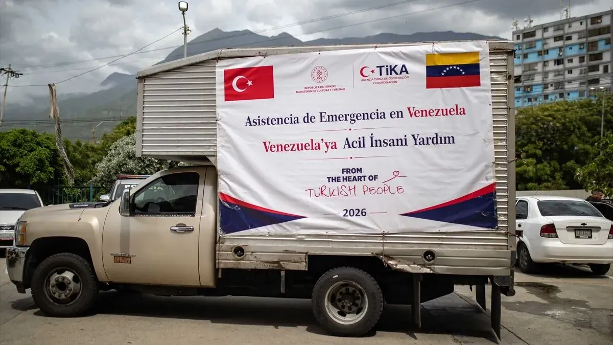 TİKA'dan depremzede Venezuela'ya yardım eli: 2 kamyon dolusu malzeme ulaştı