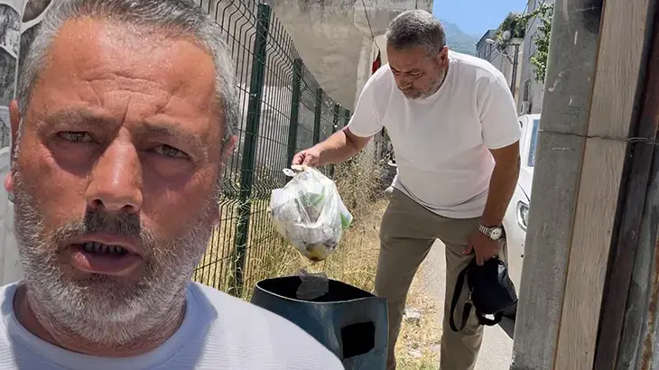 Siyah poşetteki servet! İlçe seferber oldu: Bölgedeki güvenlik kameraları incelenecek
