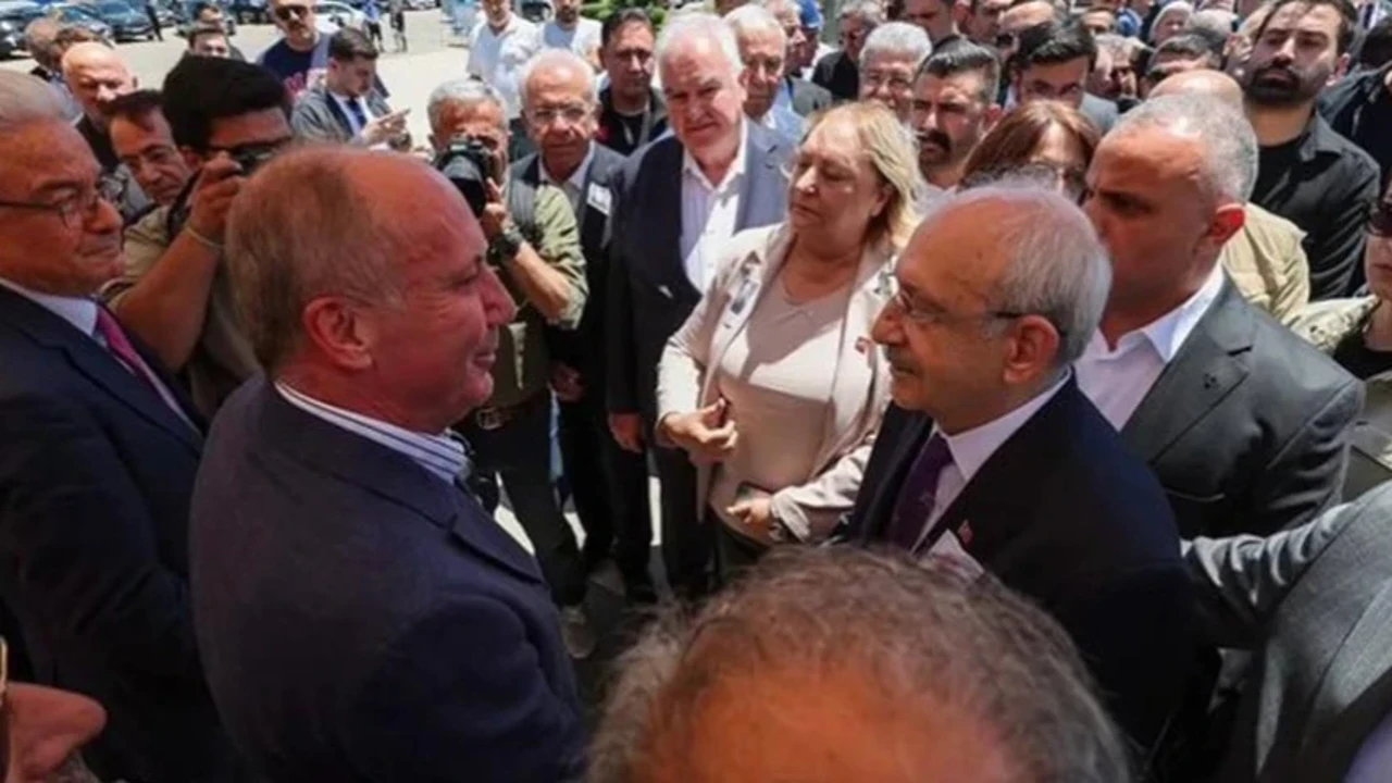 CHP'de dikkat çeken görüntü: Kılıçdaroğlu ile İnce yıllar sonra yan yana