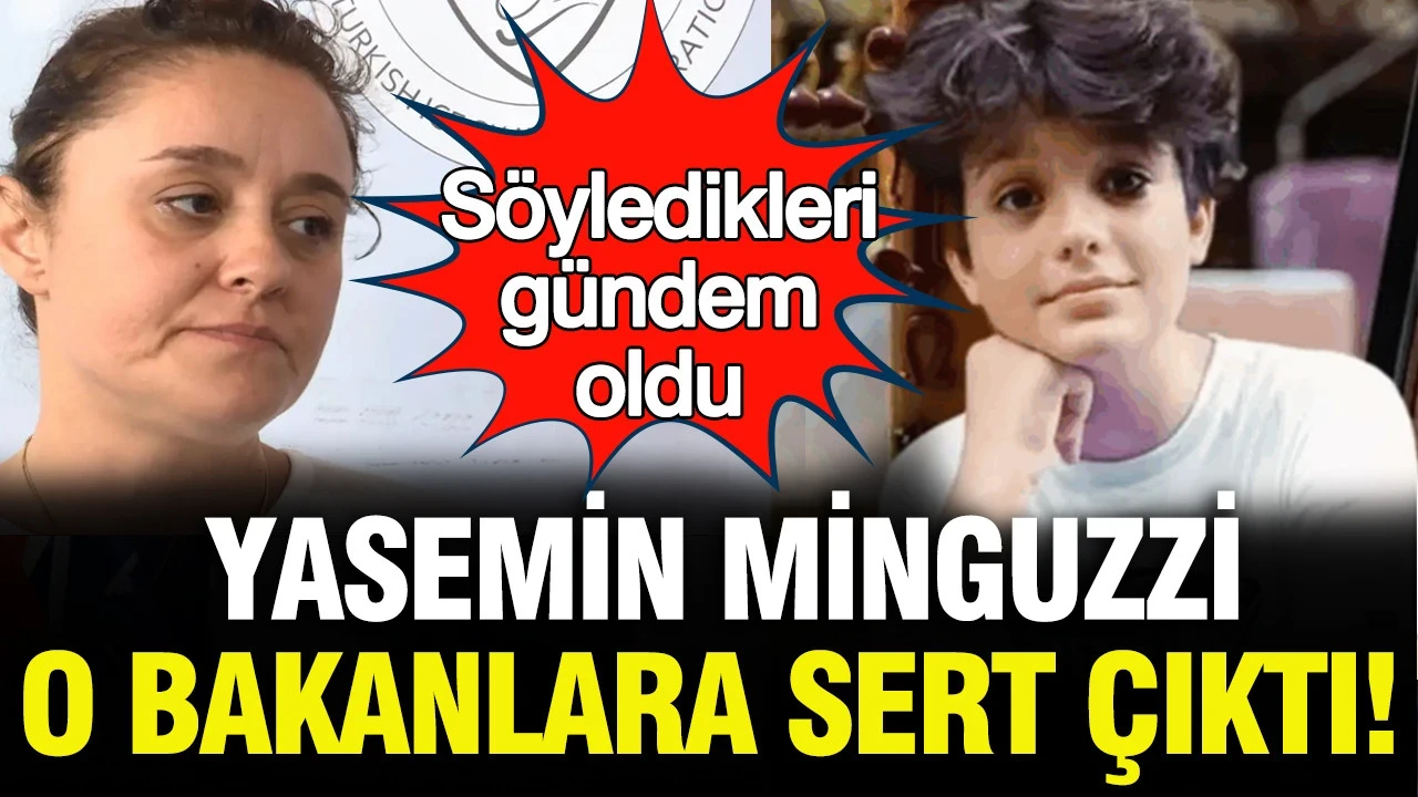 Yasemin Minguzzi, Bakan Mahinur Özdemir ve Mustafa Çiftçi'ye sert çıktı: Söyledikleri gündem oldu