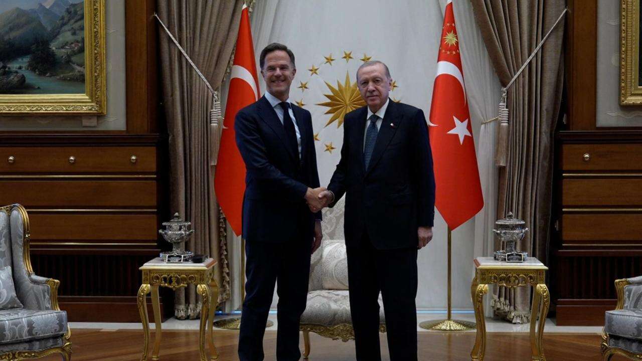 Cumhurbaşkanı Erdoğan, NATO Genel Sekreteri Rutte ile görüştü