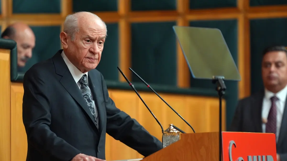 MHP Grup Toplantısı... Devlet Bahçeli'den açıklamalar