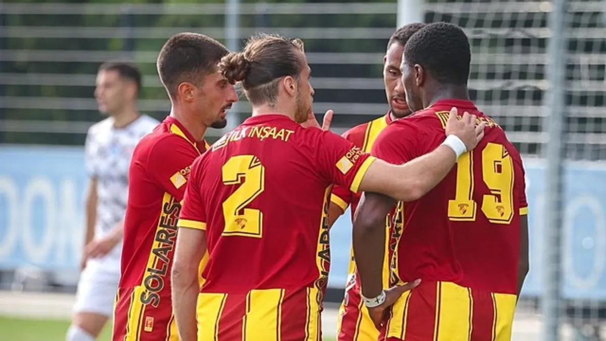 Göztepe, Slovenya kampında kaybetmedi!