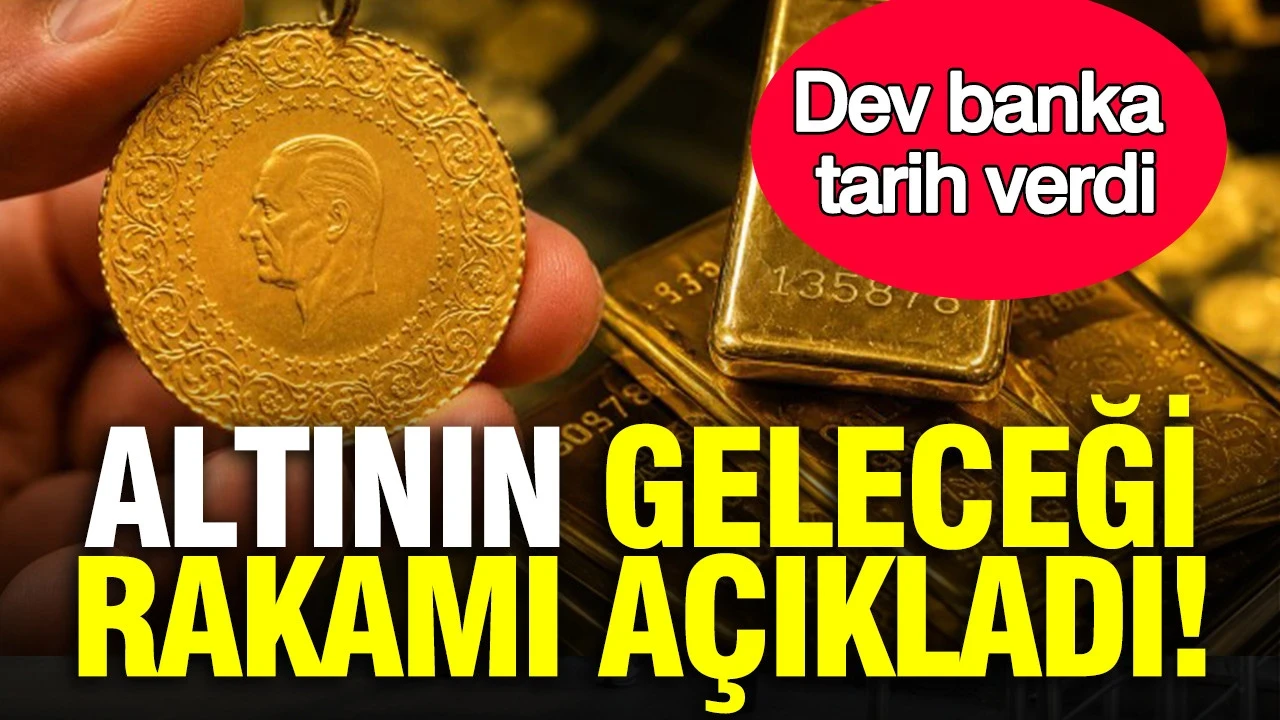 Deutsche Bank tarih verdi: Altının göreceği rakamı açıkladı