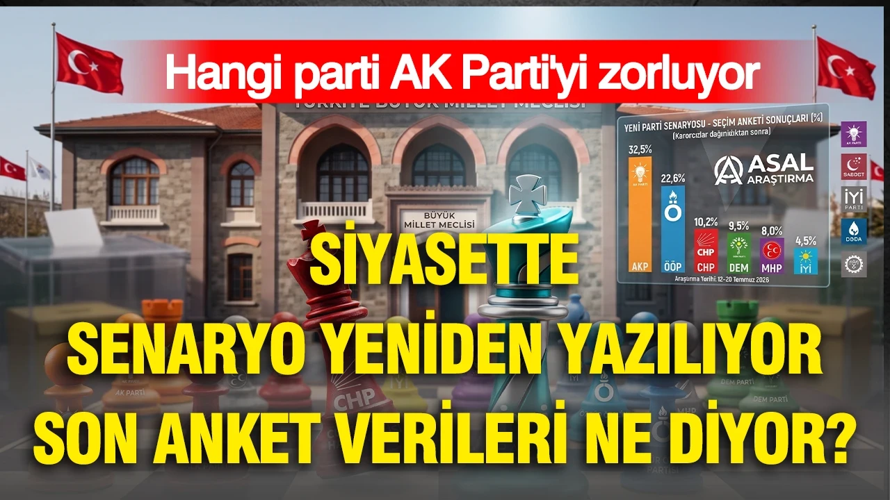 Siyasette denge değişiyor, AK Parti zorlanıyor: Asal Araştırma' dan son seçim anketi