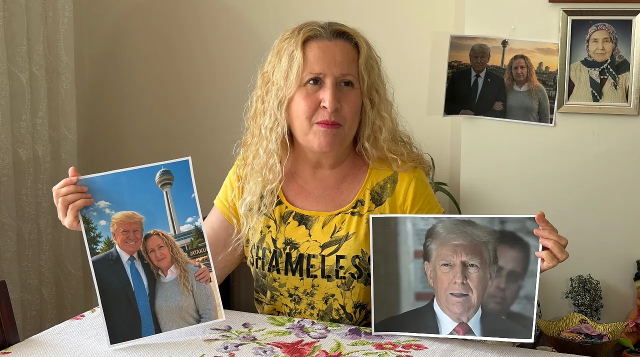 Trump'ın kızı olduğunu iddia eden Necla, NATO Zirvesi'ni bekliyor: Babama yaprak sarma hazırladım