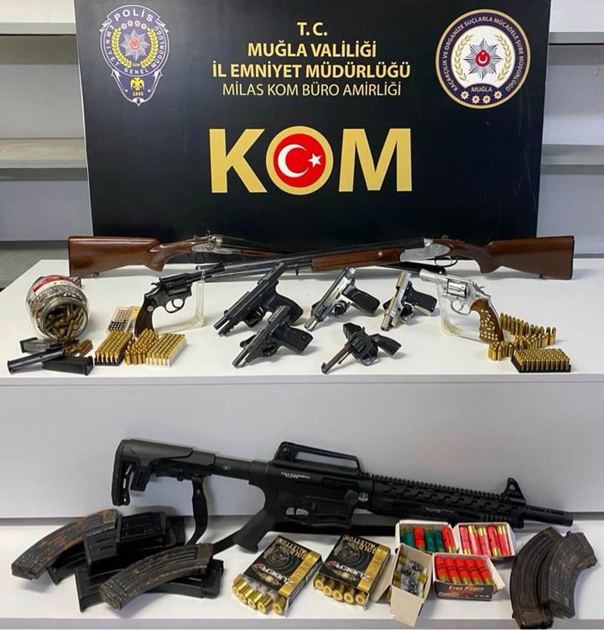 Muğla'da silah kaçakçılığı operasyonu: 3 tutuklama