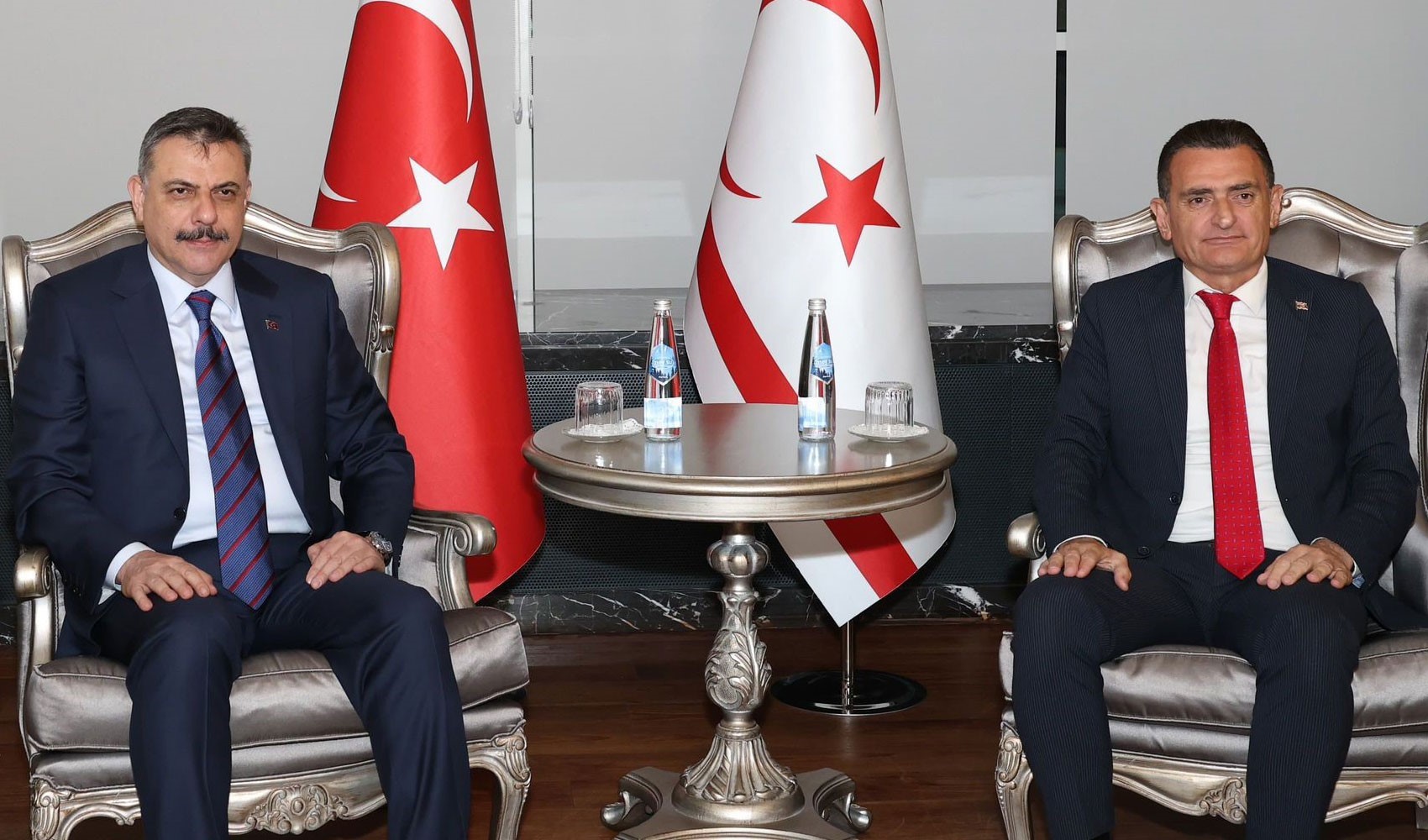 İçişleri Bakanı Çiftçi KKTC'de