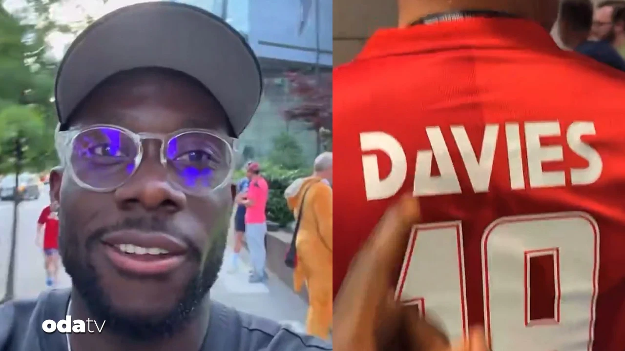 Formasını giydiği futbolcuyu tanımadı: Alphonso Davies o anları paylaştı