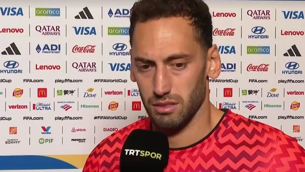 Hakan Çalhanoğlu’ndan Dünya Kupası veda sonrası açıklama: “Bir şutla maçı kaybettik”