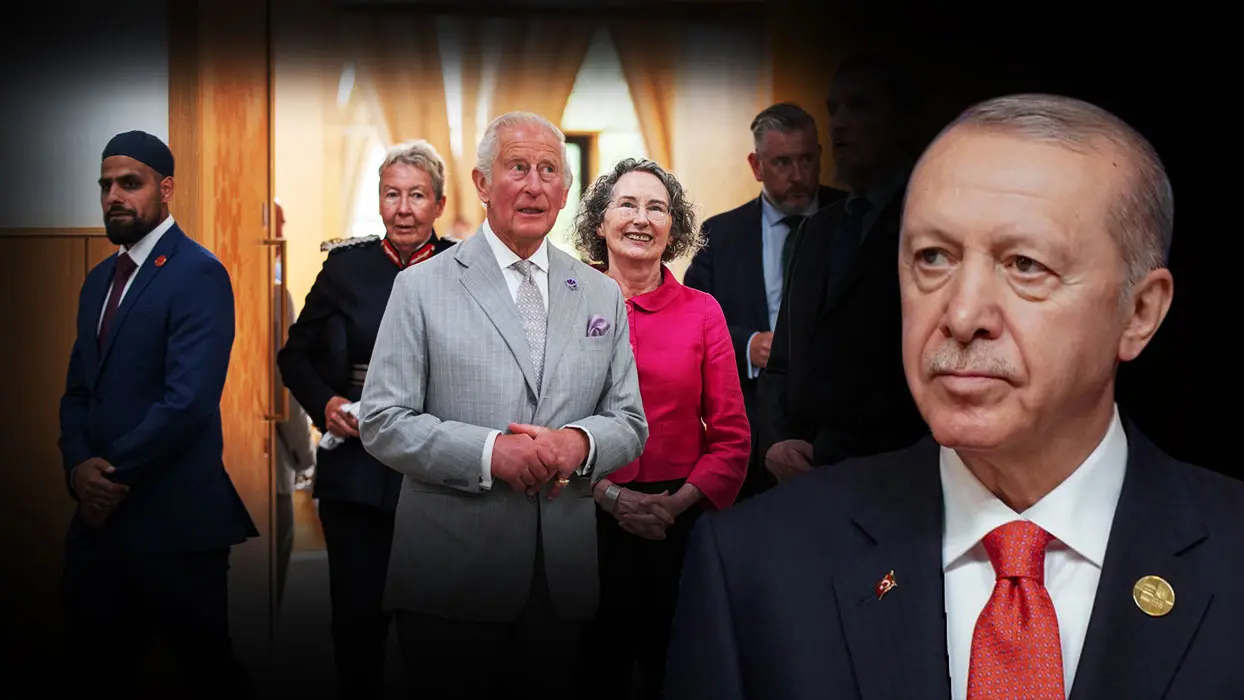 Kral Charles camiyi ziyaret etti: Erdoğan Türkiye'ye davet edip teşekkür etti